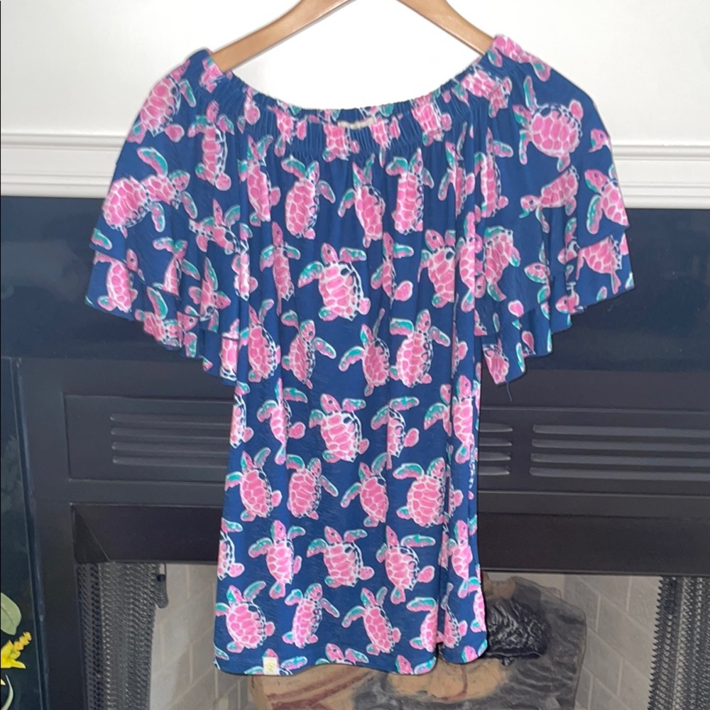Simply Southern Sea Turtle top, women’s Small